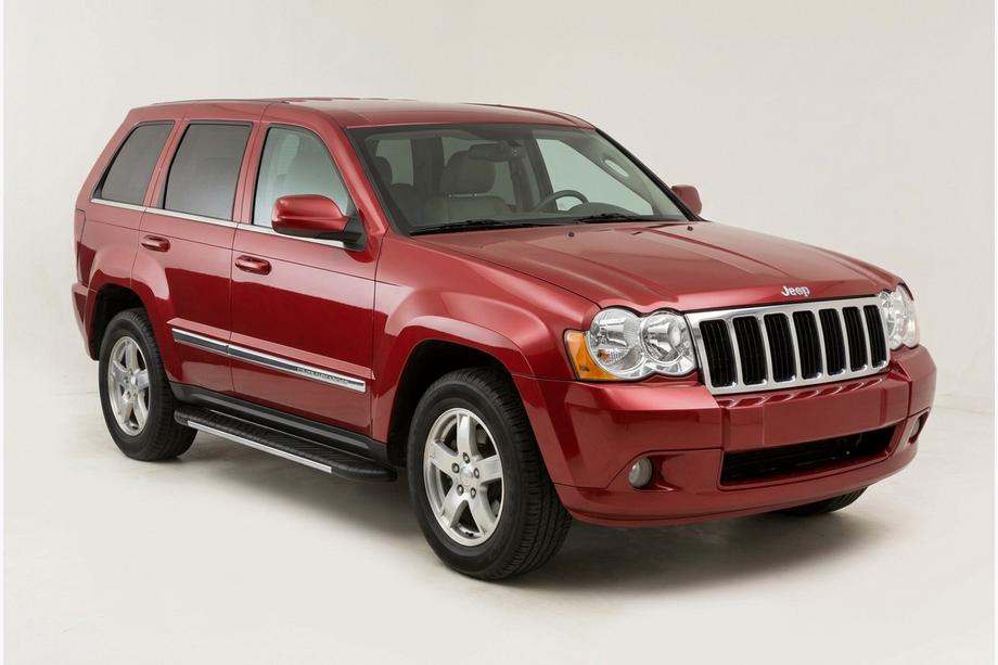 Jeep Grand Cherokee WK 2004-2010 Progi boczne Bosphorus Grey (2 szt., aluminium) Image