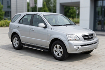 Kia Sorento I BL 2002-2009 Progi boczne Bosphorus Grey (2 szt., aluminium) zdjęcia 1