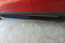 Kia Sorento II XM 2009-2014 Progi boczne Bosphorus Grey (2 szt., aluminium) 2013-2016 zdjęcia 4