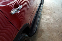 Kia Sorento II XM 2009-2014 Progi boczne Bosphorus Grey (2 szt., aluminium) 2013-2016 zdjęcia 7