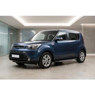Progi boczne Bosphorus Grey (2 szt., aluminium) Kia Soul II 2013-2018 zdjęcia 1