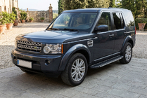 Land Rover Discovery IV 2009-2017 Progi boczne Bosphorus Grey (2 szt., aluminium) zdjęcia 1
