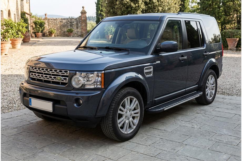 Land Rover Discovery IV 2009-2017 Progi boczne Bosphorus Grey (2 szt., aluminium) Image