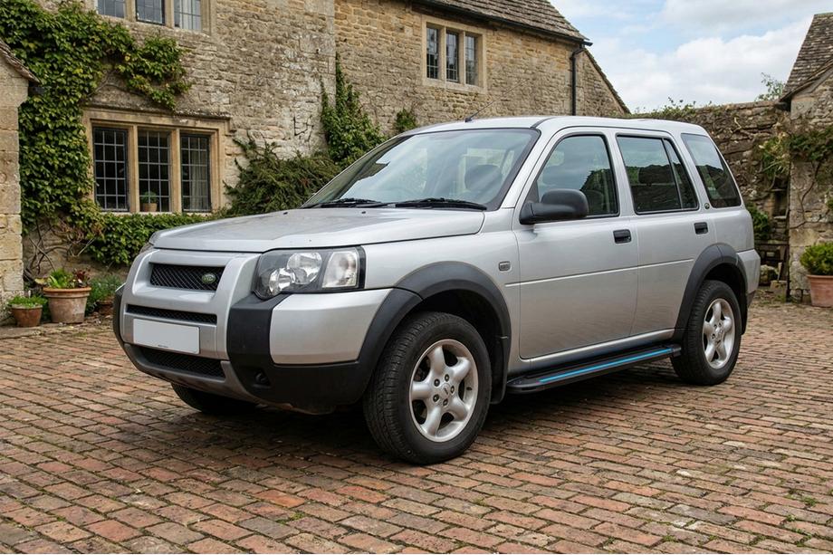 Land Rover Freelander I 1997-2006 Progi Boczné Maya Blue (2 szt., Aluminium) Image