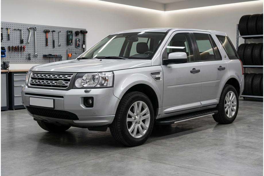 Land Rover Freelander II 2006–2014 Progi boczne Bosphorus Grey (2 szt., aluminium) Image