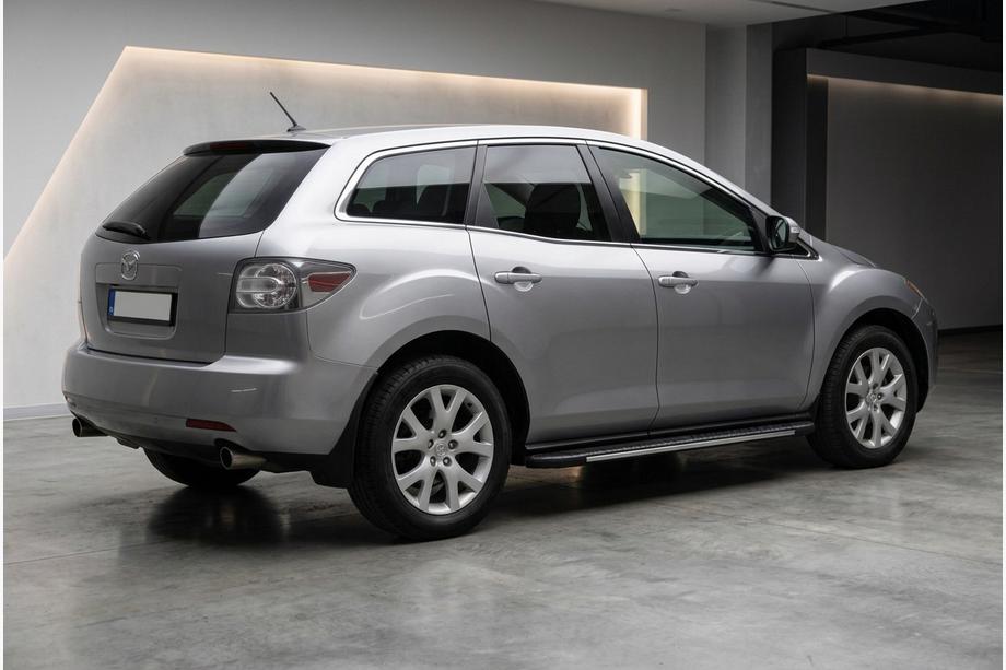 Mazda CX-7 2006-2012 Progi boczne Bosphorus Grey (2 szt., aluminium) Image