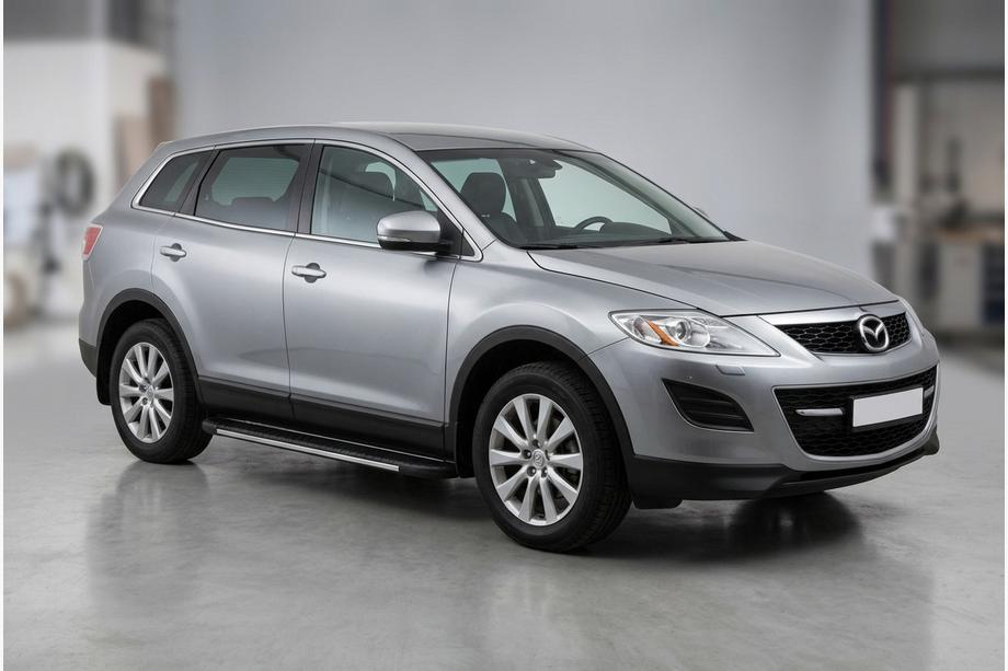 Mazda CX-9 2007-2016 Progi boczne Bosphorus Grey (2 szt., aluminium) Image