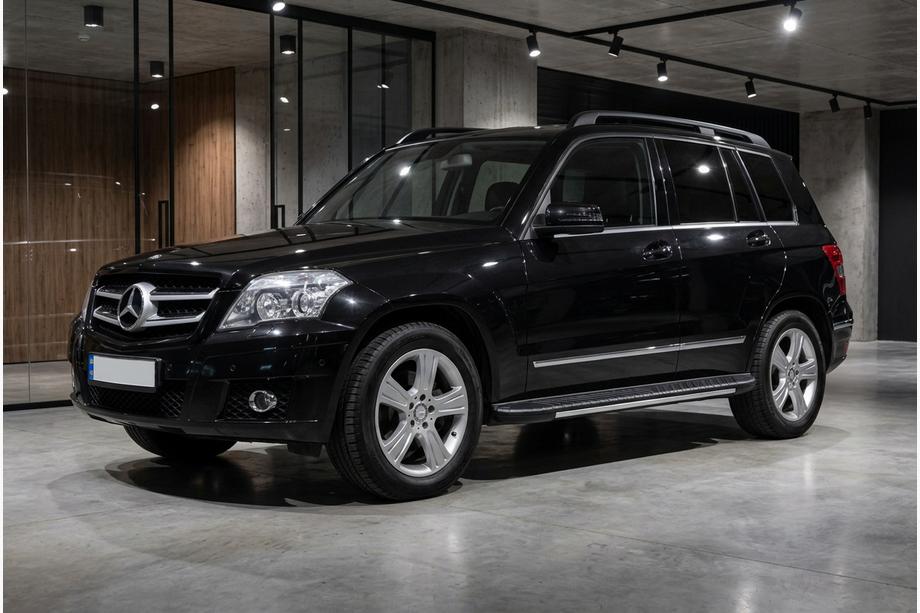Mercedes GLK class X204 2008-2015 Progi boczne Bosphorus Grey (2 szt., aluminium) Image