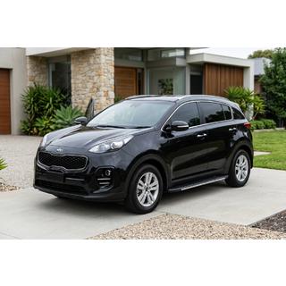 Progi boczne Bosphorus Grey (2 szt., aluminium) Kia Sportage 2015-2021 zdjęcia 1