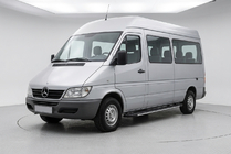 Mercedes Sprinter W901/902/903/904/905 1995–2006 Progi boczne Bosphorus Grey (2 szt., aluminium) Średni Rozstaw Osi zdjęcia 1
