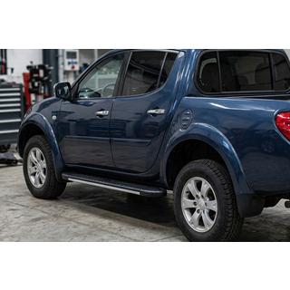 Progi boczne Bosphorus Grey (2 szt., aluminium) Mitsubishi L200 2006-2015 zdjęcia 1