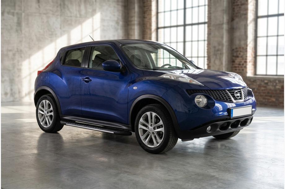 Nissan Juke 2010-2019 Progi boczne Bosphorus Grey (2 szt., aluminium) Image