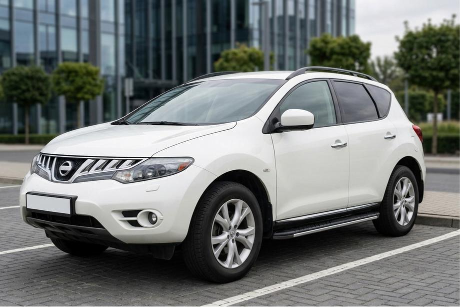 Nissan Murano 2008-2014 Progi boczne Bosphorus Grey (2 szt., aluminium) Image