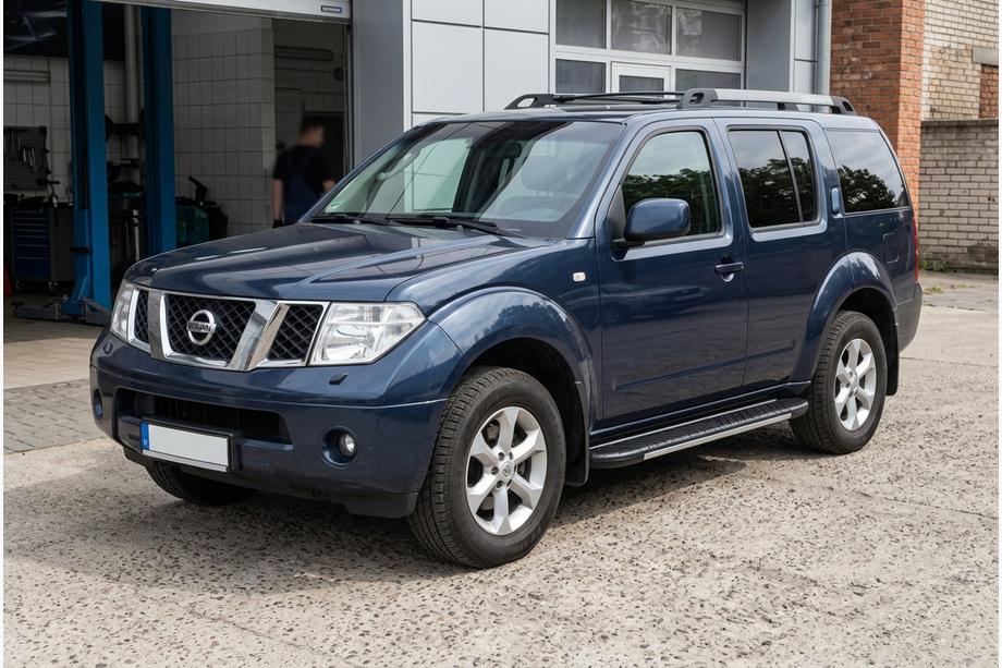 Nissan Pathfinder R51 2005-2014 Progi boczne Bosphorus Grey (2 szt., aluminium) Image