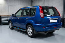 Nissan X-trail T30 2002-2007 Progi Boczné Maya Blue (2 szt., Aluminium) zdjęcia 1