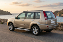 Nissan X-trail T30 2002-2007 Progi Boczné Rainbow (2 szt., Aluminium) zdjęcia 1