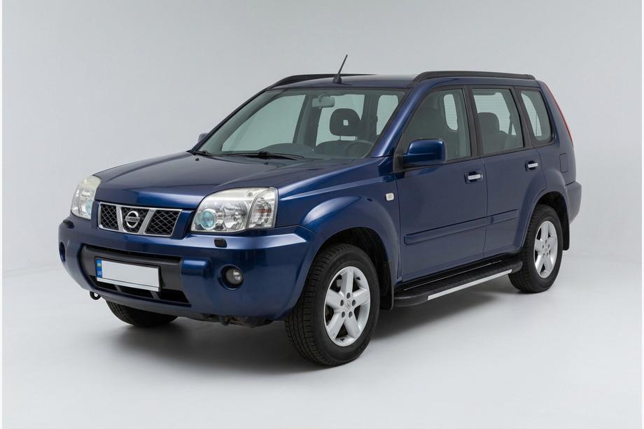 Nissan X-trail T30 2002-2007 Progi boczne Bosphorus Grey (2 szt., aluminium) Image