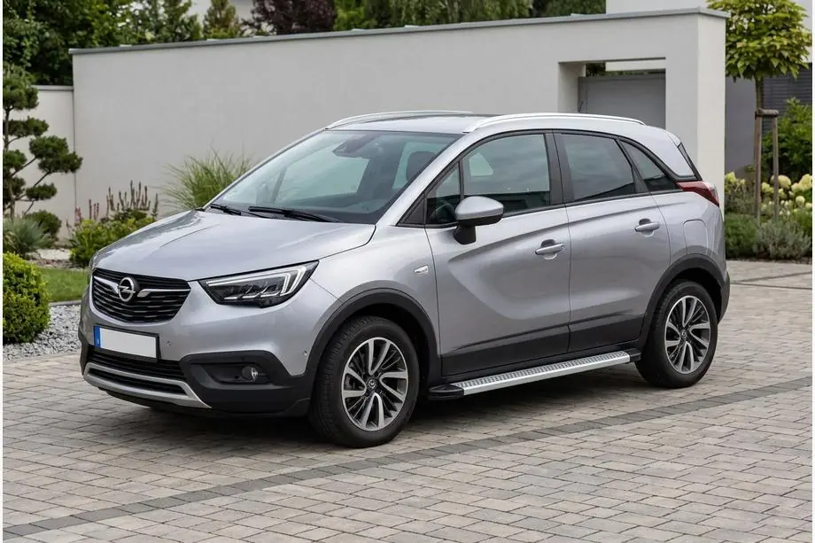 Opel Crossland X 2017-2024 Progi Boczne Maya V2 (2 szt., Aluminium) Image
