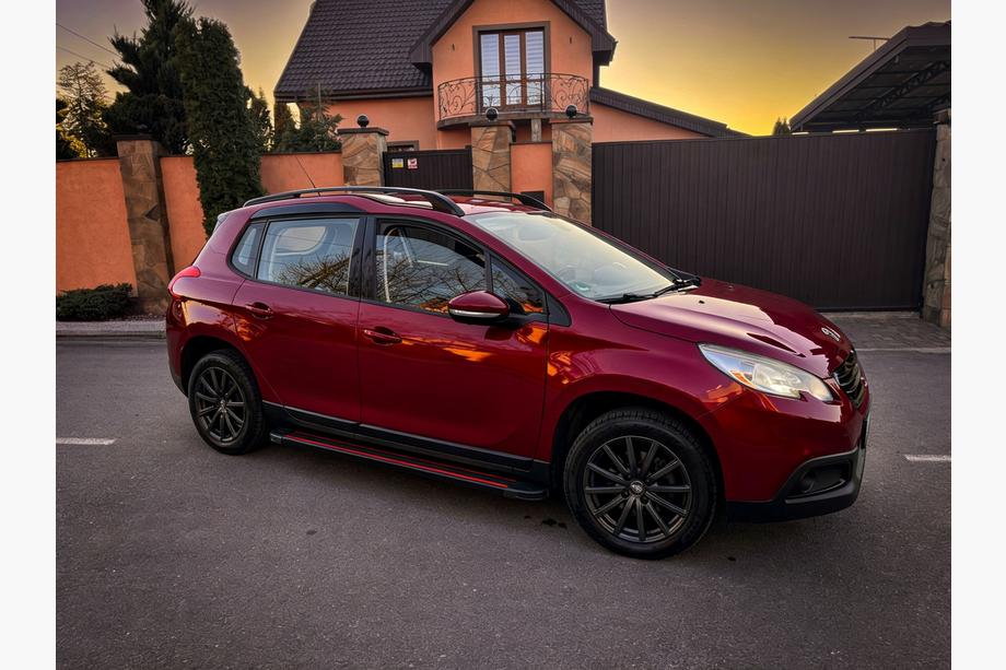 Peugeot 2008 2013-2019 Progi Boczné Maya Red (2 szt., Aluminium) Image