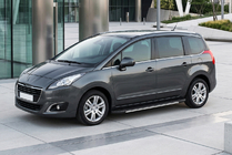 Peugeot 5008 2009-2016 Progi boczne Bosphorus Grey (2 szt., aluminium) zdjęcia 1
