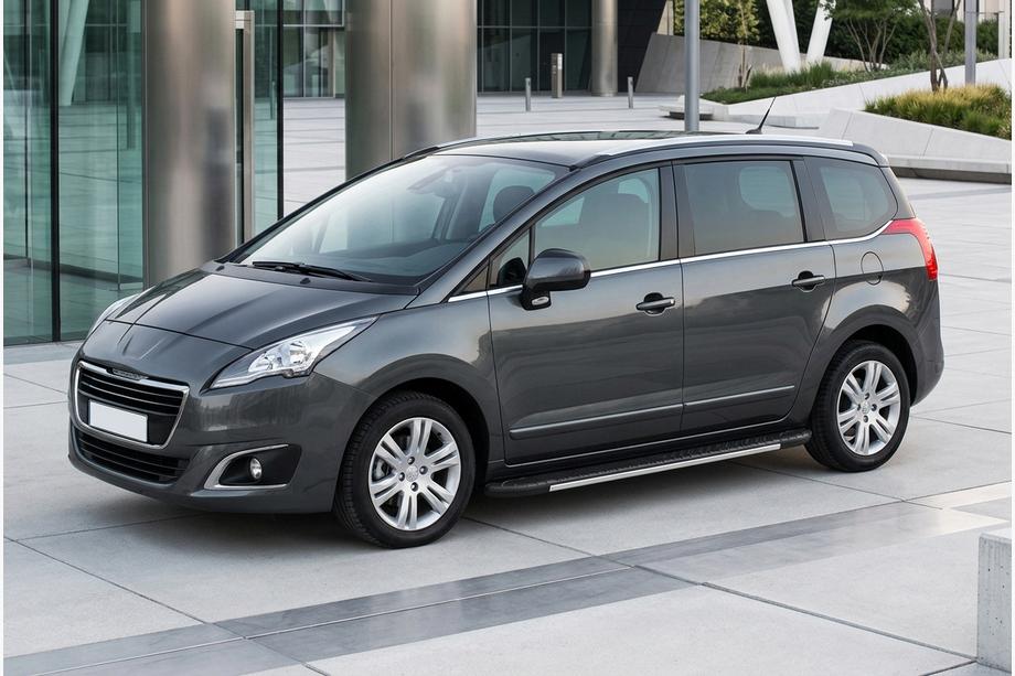 Peugeot 5008 2009-2016 Progi boczne Bosphorus Grey (2 szt., aluminium) Image