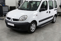 Renault Kangoo 1998-2008 Progi boczne Bosphorus Grey (2 szt., aluminium) zdjęcia 1