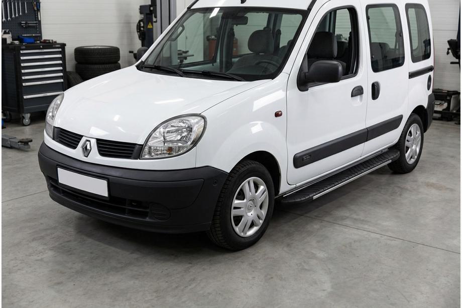Renault Kangoo 1998-2008 Progi boczne Bosphorus Grey (2 szt., aluminium) Image