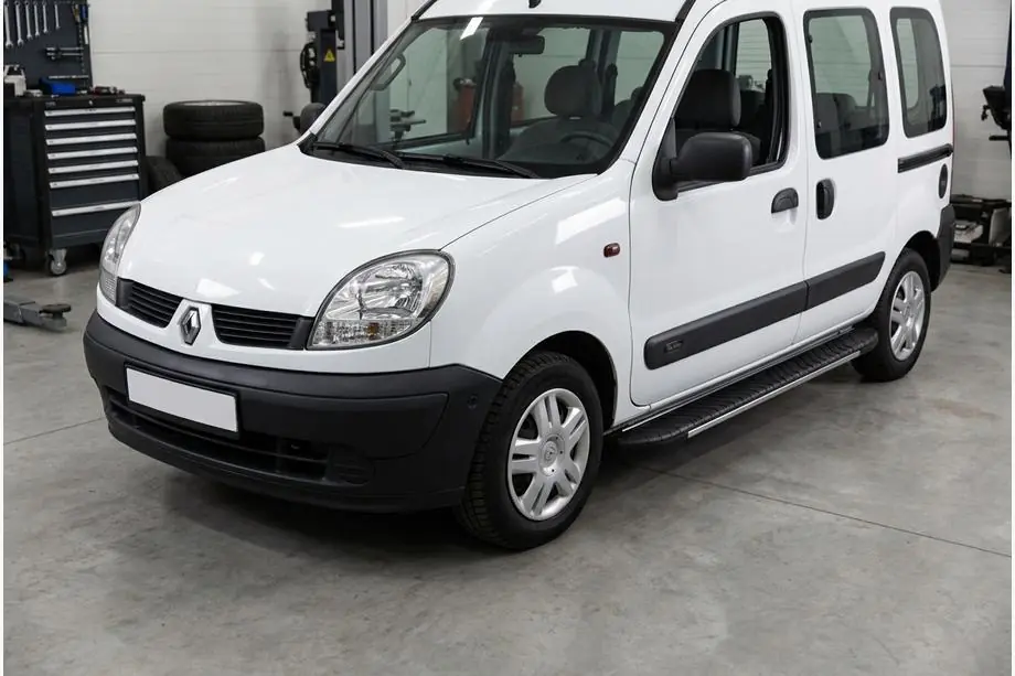 Renault Kangoo 1998-2008 Progi boczne Bosphorus Grey (2 szt., aluminium) Image