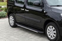 Renault Kangoo 2008–2020 Progi boczne Bosphorus Grey (2 szt., aluminium) zdjęcia 1