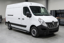 Renault Master 2011-2023 Progi boczne Bosphorus Grey (2 szt., aluminium) zdjęcia 1