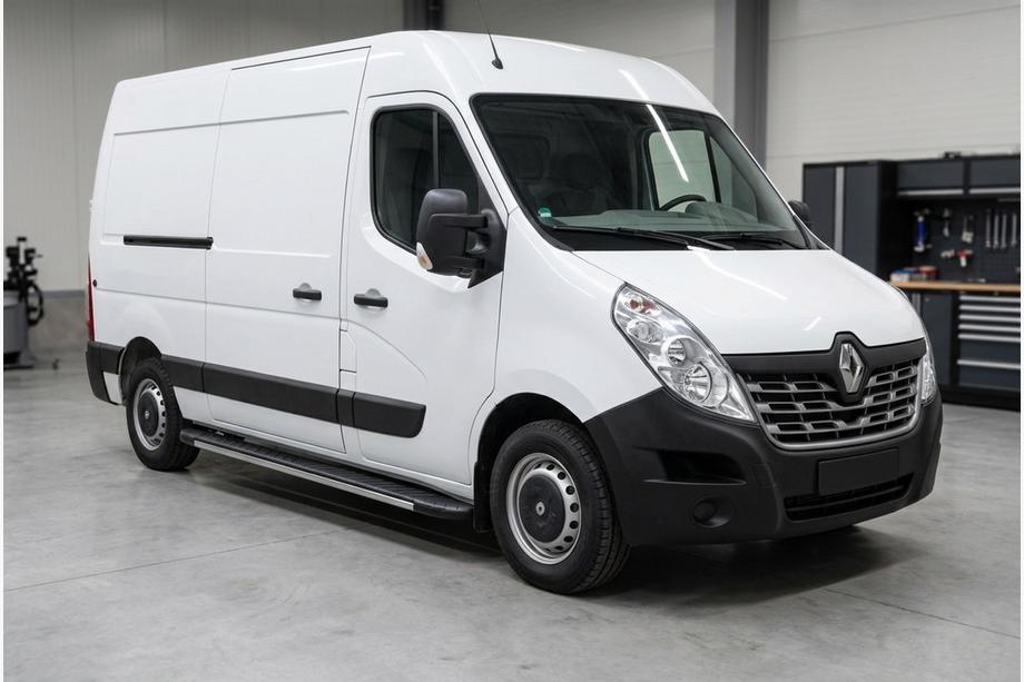 Renault Master 2011-2023 Progi boczne Bosphorus Grey (2 szt., aluminium) Image