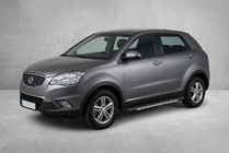 SsangYong Korando 2010-2019 Progi boczne Bosphorus Grey (2 szt., aluminium) zdjęcia 1