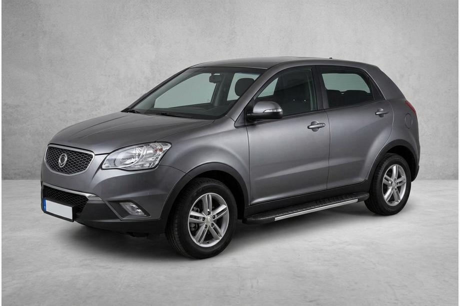 SsangYong Korando 2010-2019 Progi boczne Bosphorus Grey (2 szt., aluminium) Image