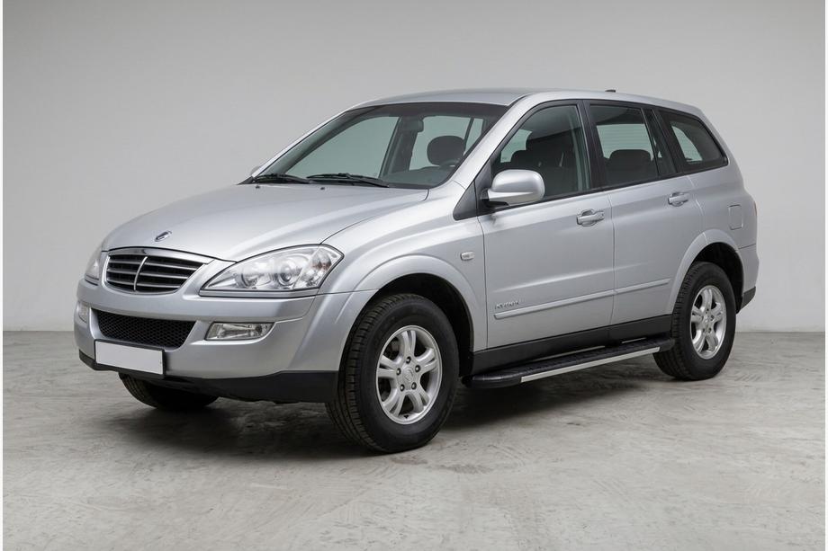 SsangYong Kyron 2005-2014 Progi boczne Bosphorus Grey (2 szt., aluminium) Image
