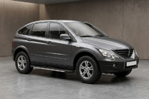 SsangYong Action 2005-2018 Progi boczne Bosphorus Grey (2 szt., aluminium) zdjęcia 1