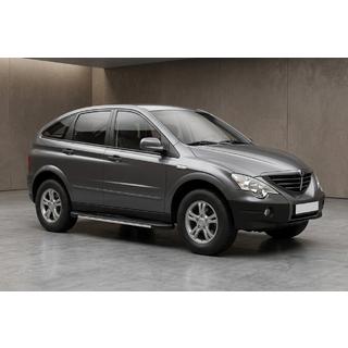 Progi boczne Bosphorus Grey (2 szt., aluminium) SsangYong Action 2005-2018 zdjęcia 1
