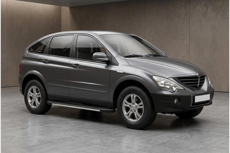 SsangYong Action 2005-2018 Progi boczne Bosphorus Grey (2 szt., aluminium) Image