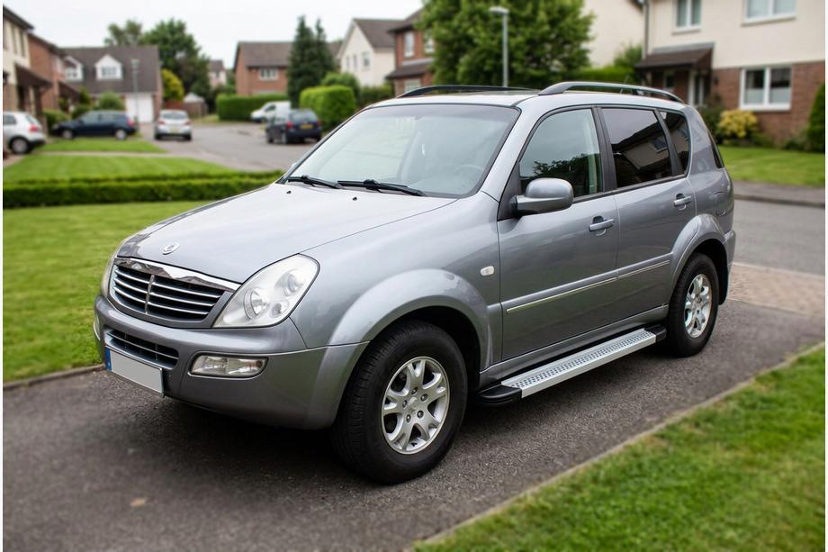 SsangYong Rexton I 2001-2017 Progi Boczne Maya V2 (2 szt., Aluminium) 2005-2012 Image