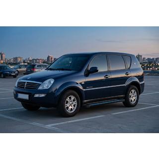 Progi Boczné Maya Blue (2 szt., Aluminium) SsangYong Rexton I 2001-2017 zdjęcia 1