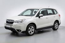 Subaru Forester 2013-2018 Progi boczne Bosphorus Grey (2 szt., aluminium) zdjęcia 1