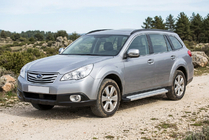 Subaru Outback 2009-2014 Progi Boczne Maya V2 (2 szt., Aluminium) zdjęcia 1