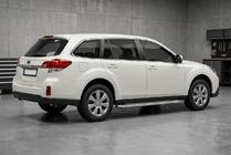 Subaru Outback 2009-2014 Progi Boczne Maydos V2 (2 szt., Aluminium i Stal Nierdzewna) zdjęcia 1