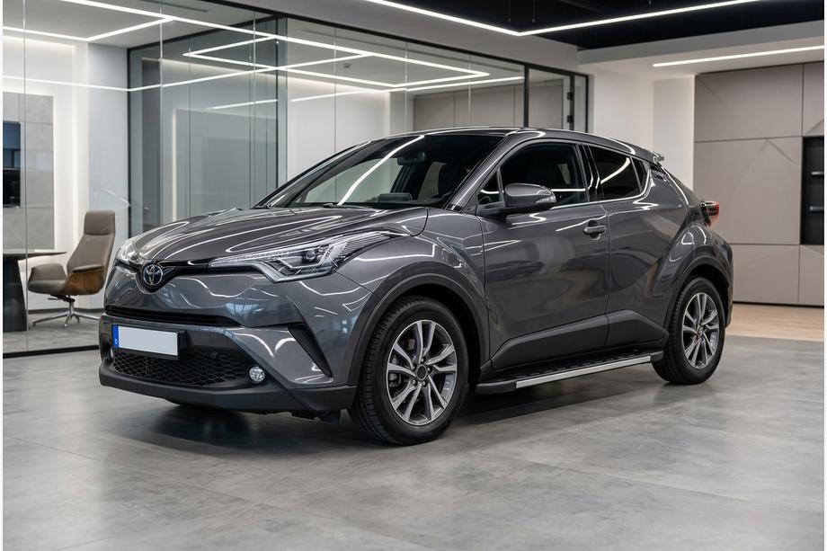 Toyota C-HR 2016-2023 Progi Boczné Duru (2 szt., Aluminium) Image