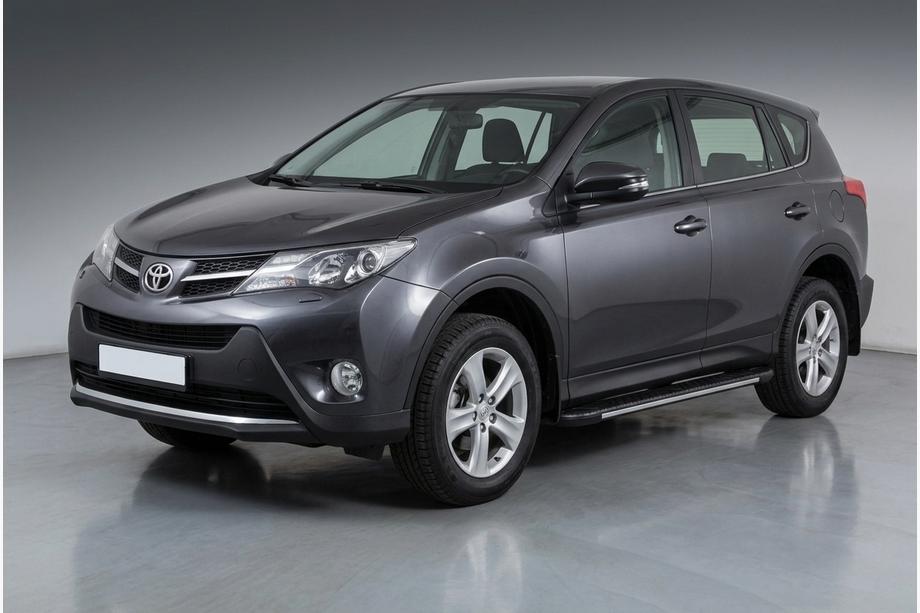 Toyota Rav 4 2013-2018 Progi boczne Bosphorus Grey (2 szt., aluminium) Image