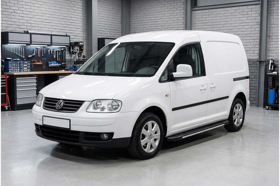 Volkswagen Caddy 2004-2010 Progi boczne Bosphorus Grey (2 szt., aluminium) Maxi Baza Image