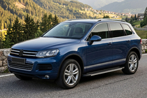 Volkswagen Touareg 2010-2018 Progi boczne Bosphorus Grey (2 szt., aluminium) zdjęcia 1