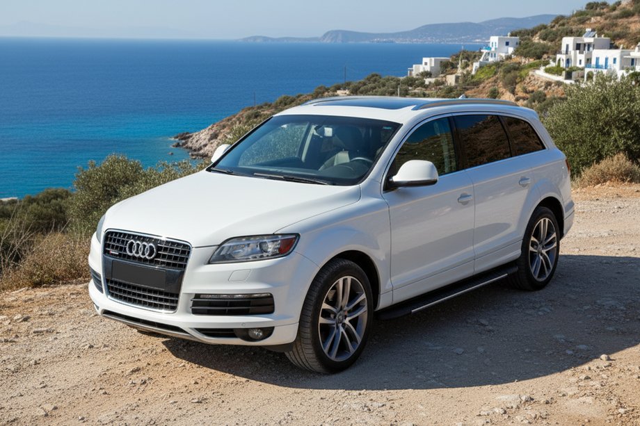 Audi Q7 2005-2015 Progi boczne Bosphorus Grey (2 szt., aluminium) Image