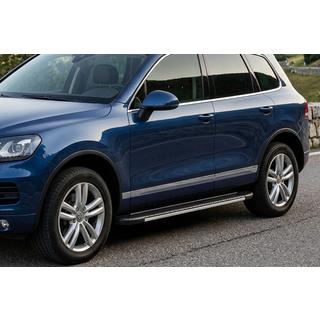 Progi boczne Bosphorus Grey (2 szt., aluminium) Porsche Cayenne 2003–2010 zdjęcia 1
