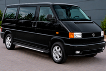 Volkswagen T4 Transporter 1990-2003 Progi boczne Bosphorus Grey (2 szt., aluminium) zdjęcia 1