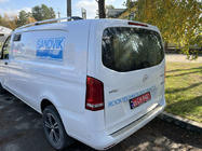 Mercedes Vito/V-class W447 2014- Relingi Dachowe Chrom DDU (Stopy Plastikowe) Średni Rozstaw Osi (LONG) zdjęcia 1